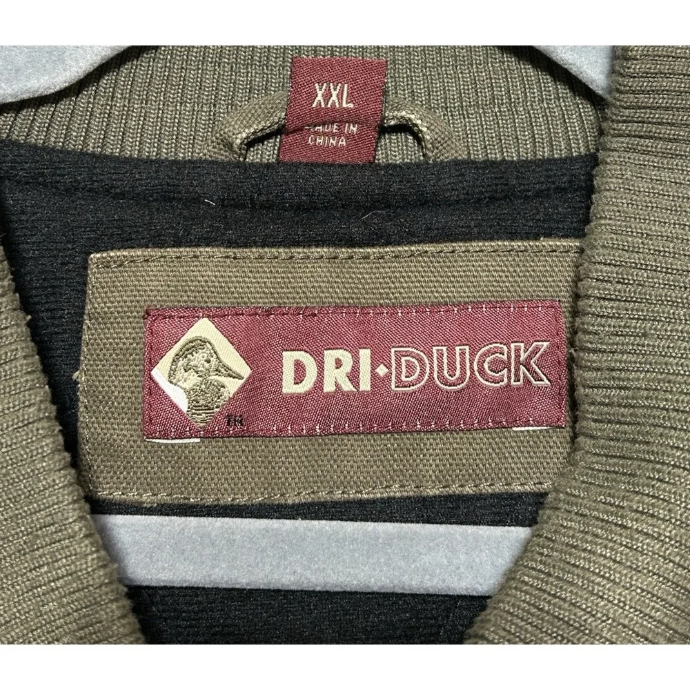 Dri Duck Mens Size‎ 2XL Trek Insulated Canvas Workwear Vest Field Bushnell